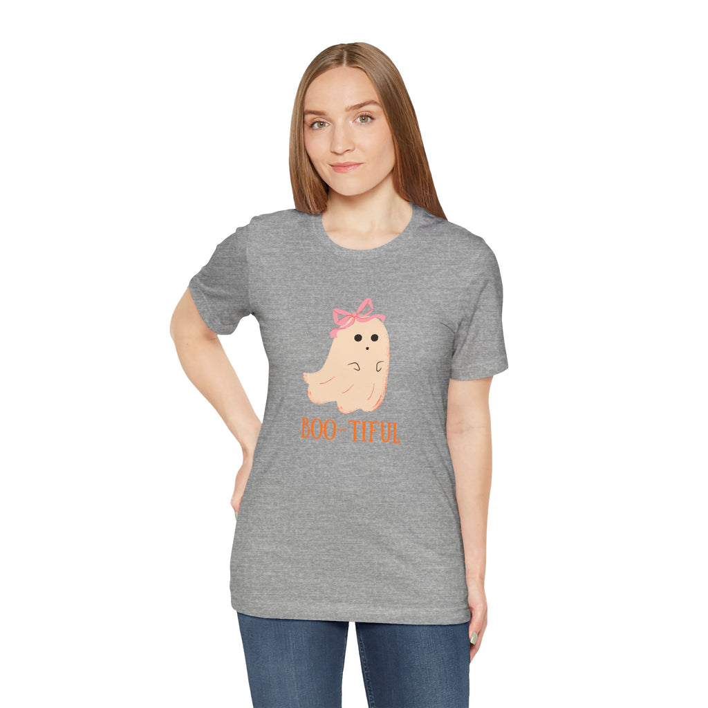 Cute Pastel Ghost Boo-tiful T-Shirt | Halloween Ghost Tee
