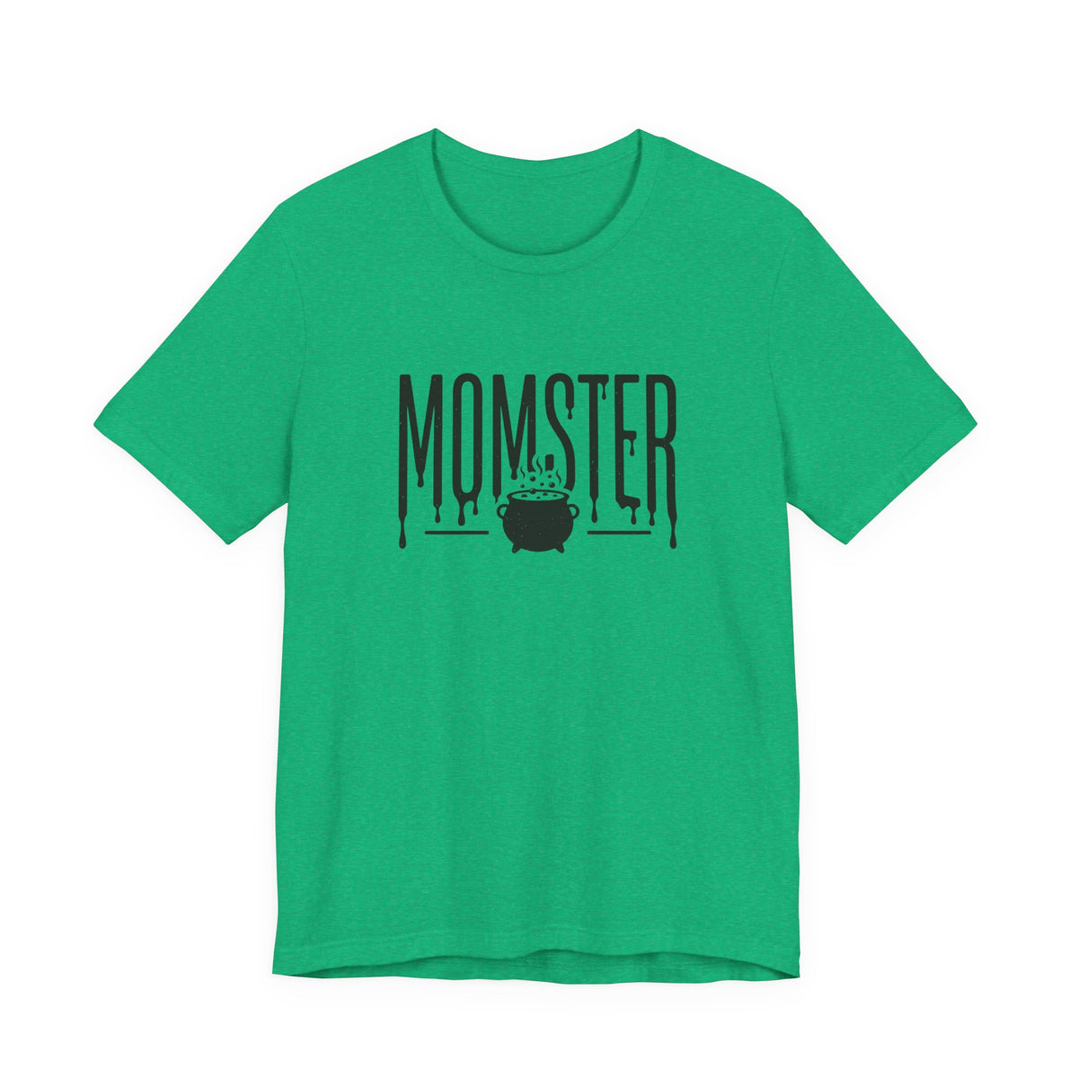 Momster spooky lettering Tee | Halloween mom graphic, cauldron