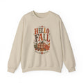 Hello Fall Pumpkin Sweatshirt | Autumn Leaves Crewneck