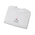 Embroidered Sweatshirt Coffee Lovers— Slow Mornings Club Coffee Cup Hearts Minimalist Design