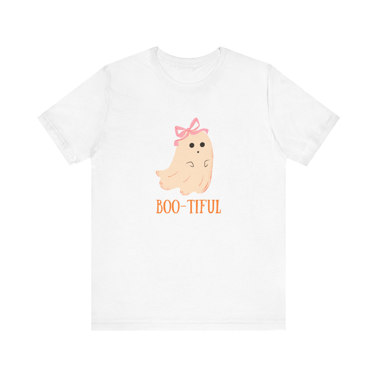 Cute Pastel Ghost Boo-tiful T-Shirt | Halloween Ghost Tee