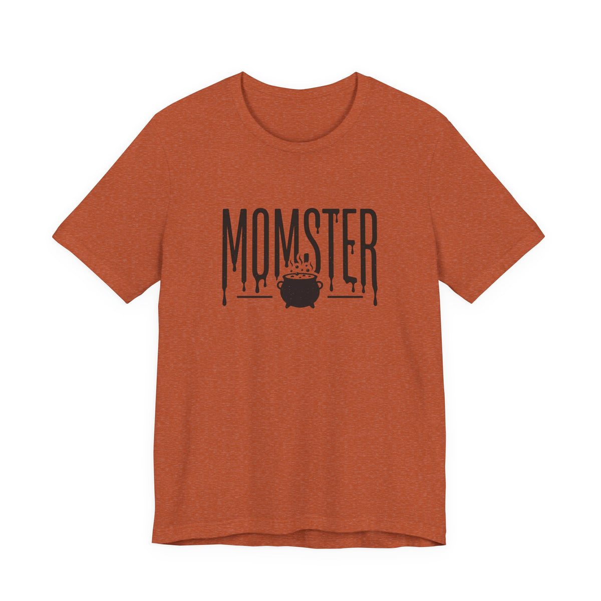 Momster spooky lettering Tee | Halloween mom graphic, cauldron