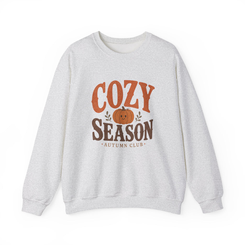 Cozy Season pumpkin graphic Sweatshirt | Autumn Club fall crewneck
