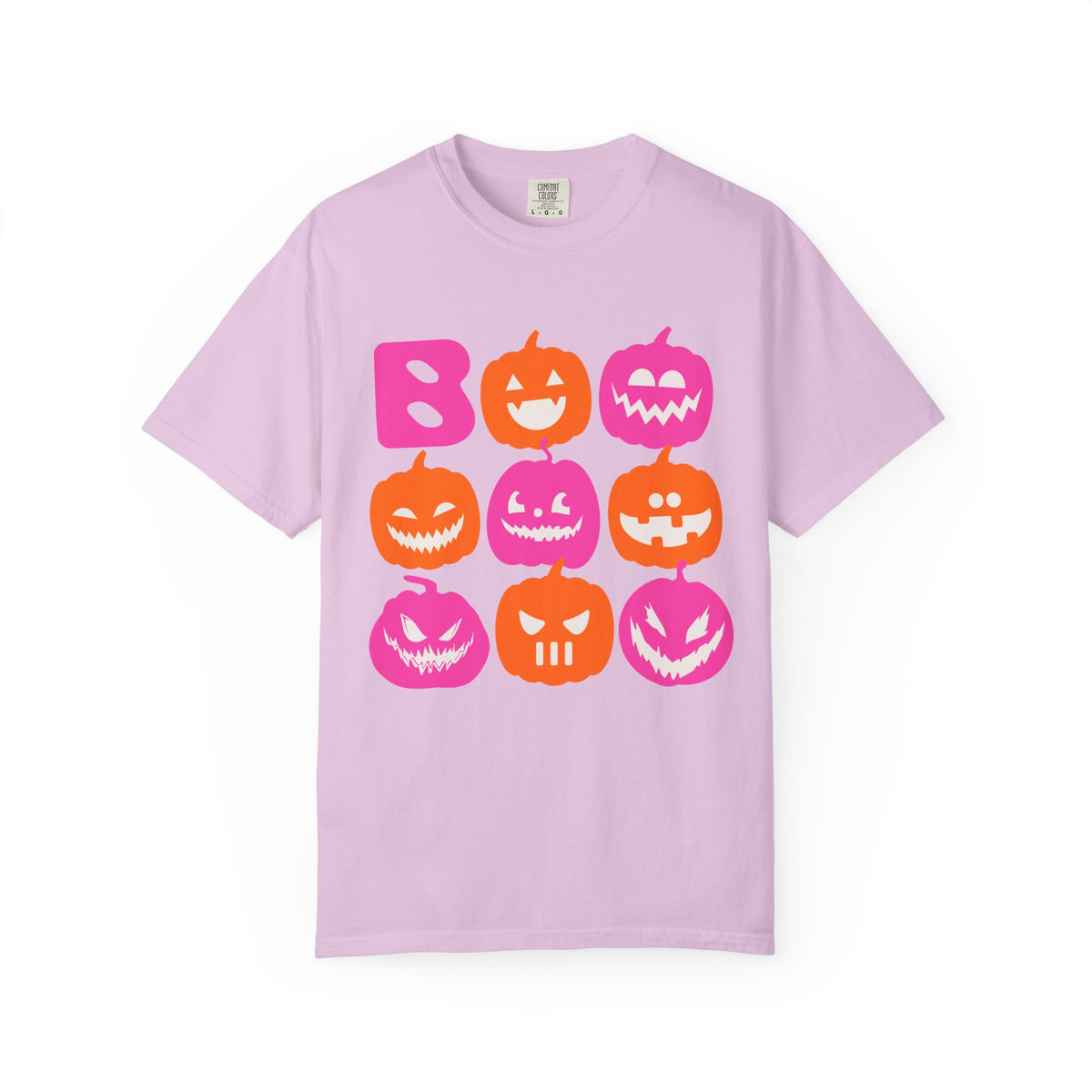 BOO Jack-o-Lantern Pumpkin Faces T-shirt | Halloween Pumpkins