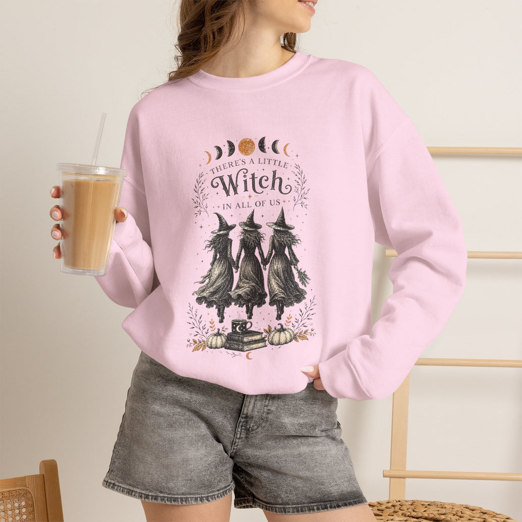 Three Witches Moon Phases sweatshirt | Halloween gothic sarcastic crewneck