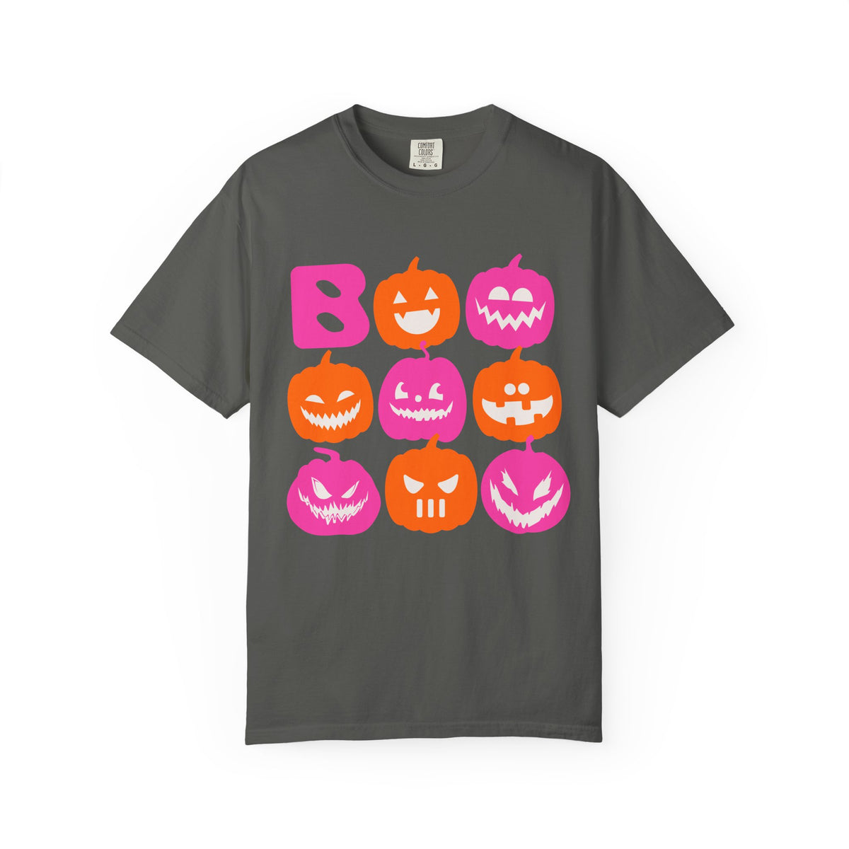 BOO Jack-o-Lantern Pumpkin Faces T-shirt | Halloween Pumpkins
