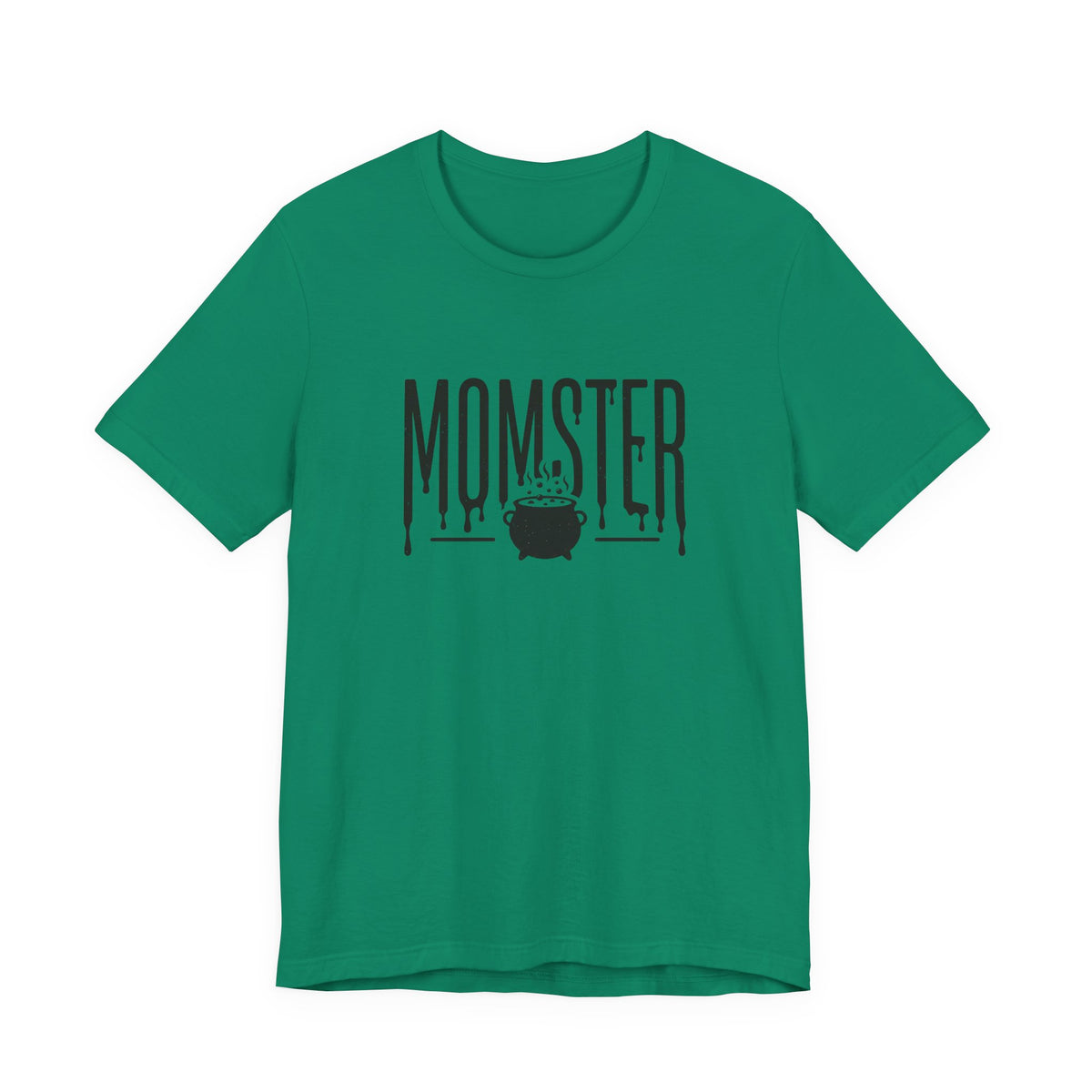 Momster spooky lettering Tee | Halloween mom graphic, cauldron