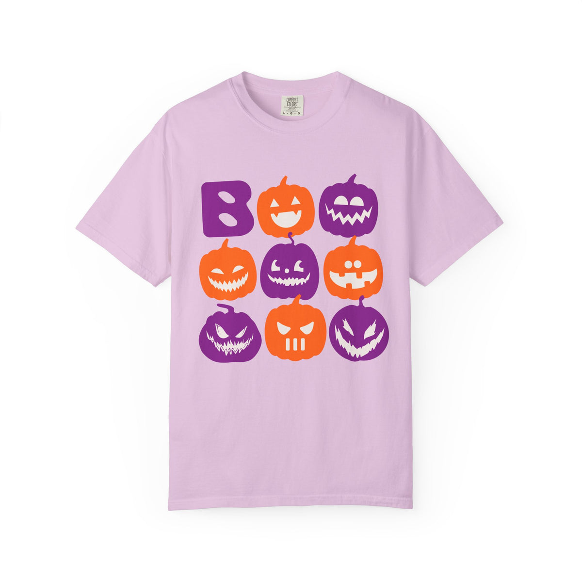 BOO Jack-O-Lantern Pumpkins T-shirt | Halloween Pumpkin Faces