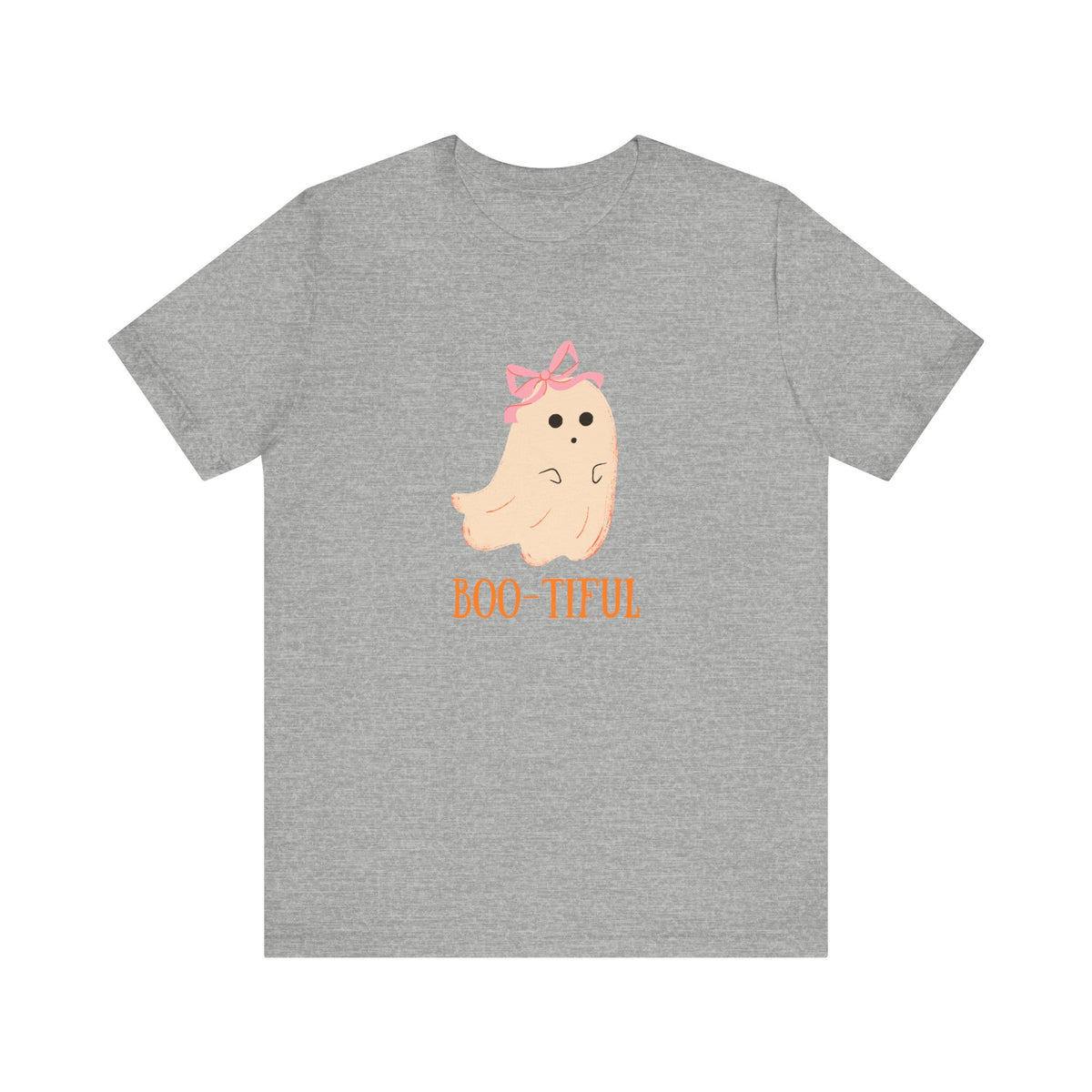 Cute Pastel Ghost Boo-tiful T-Shirt | Halloween Ghost Tee