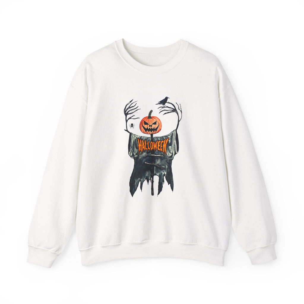 Scary Pumpkin Head Halloween| Sweatshirt
