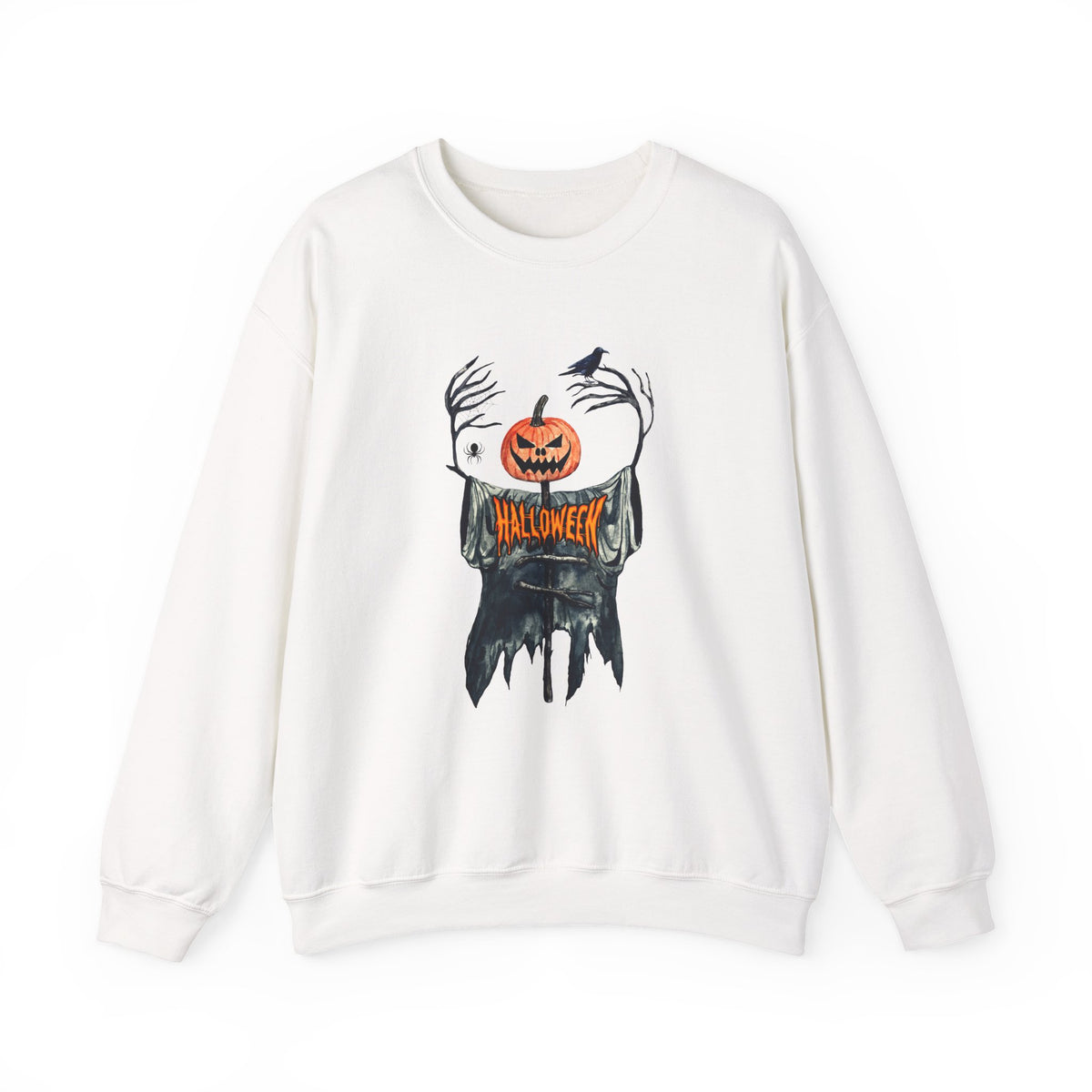 Scary Pumpkin Head Halloween| Sweatshirt