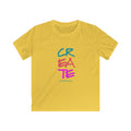 Create Something Kids Tee | Colorful Brush Lettering, Art Encouragement