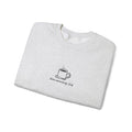 Embroidered Sweatshirt Coffee Lovers | Coffee Cup Slow Mornings Club Minimalist Design