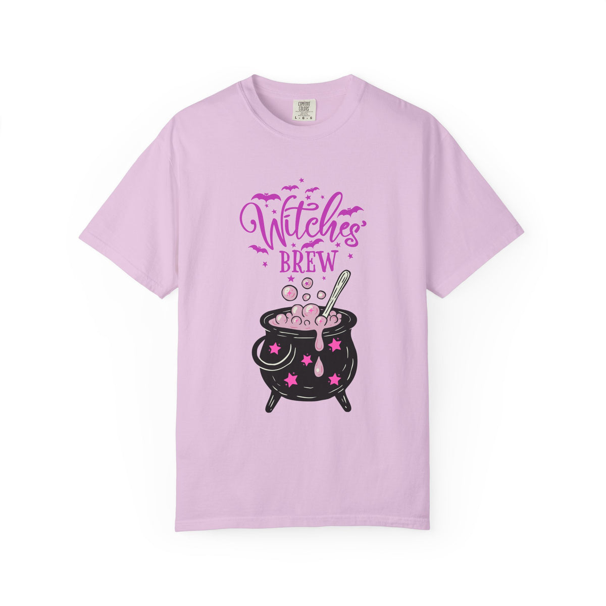 Witches Brew cauldron Comfort Colors T-shirt | Halloween witching potion tee