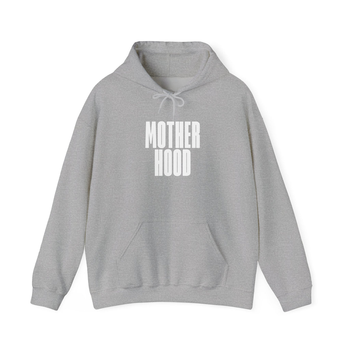 Motherhood bold text Hoodie | Mom graphic sweatshirt