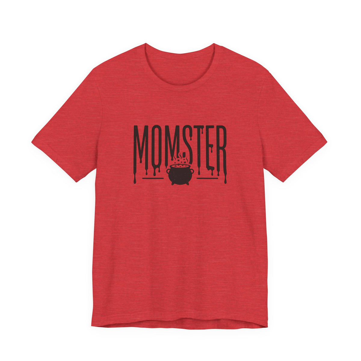 Momster spooky lettering Tee | Halloween mom graphic, cauldron