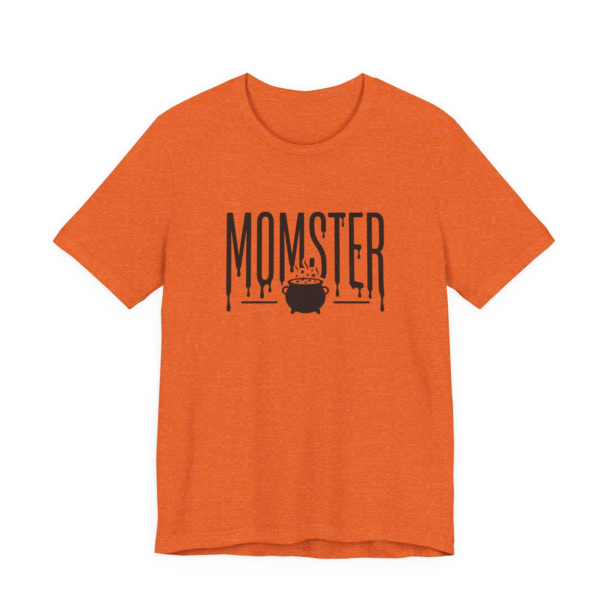 Momster spooky lettering Tee | Halloween mom graphic, cauldron