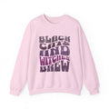 Black Cats and Witches Brew Sweatshirt | Halloween spooky typography