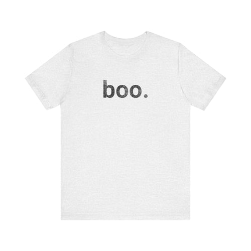 boo Halloween text shirt | T-Shirt