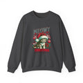 Christmas Sweatshirt Cat| Retro Holiday Kitty, Santa Hat, Ornaments Meowy Christmas