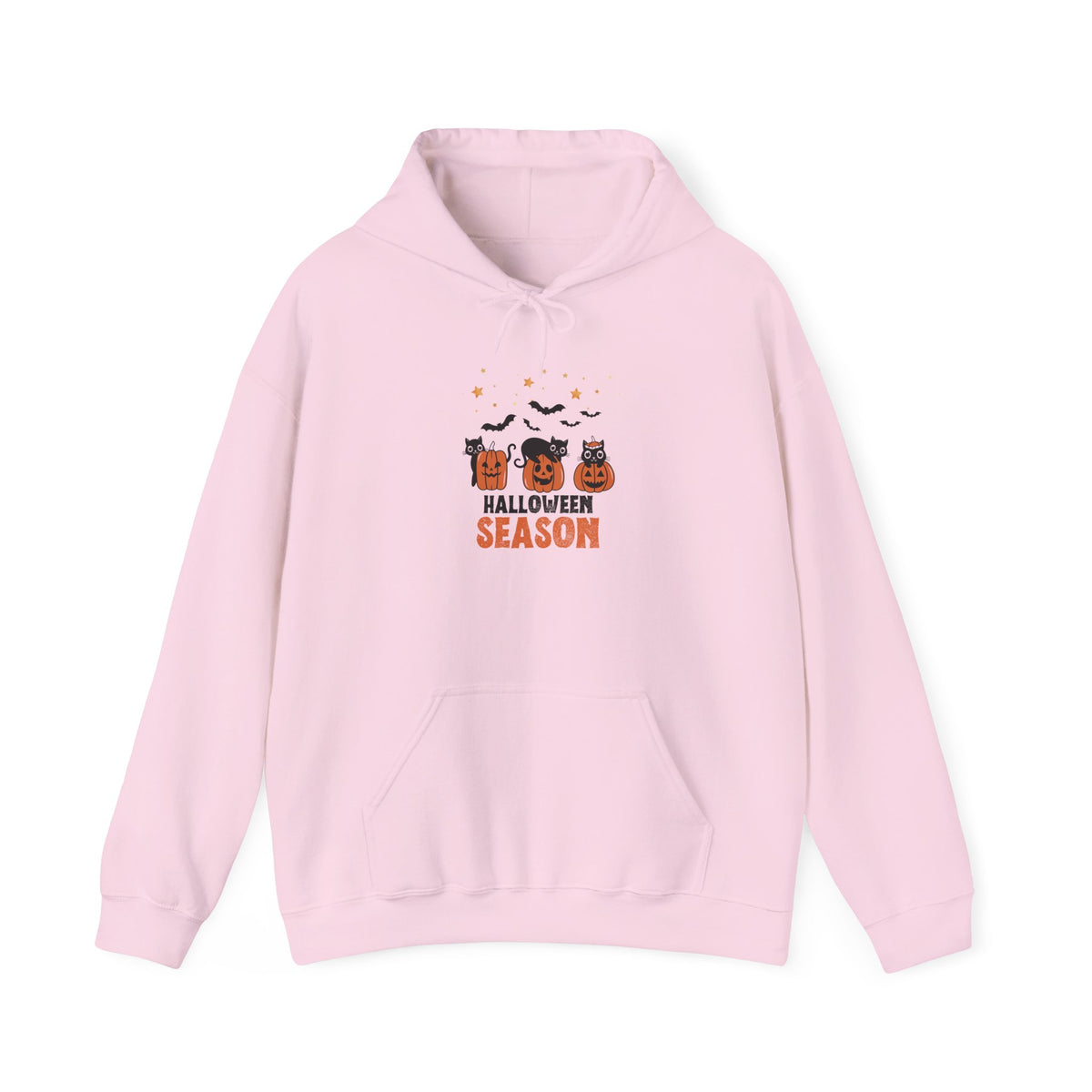 Halloween Pumpkin Black Cat Trio Hoodie | Jack-O'-Lanterns, Bats