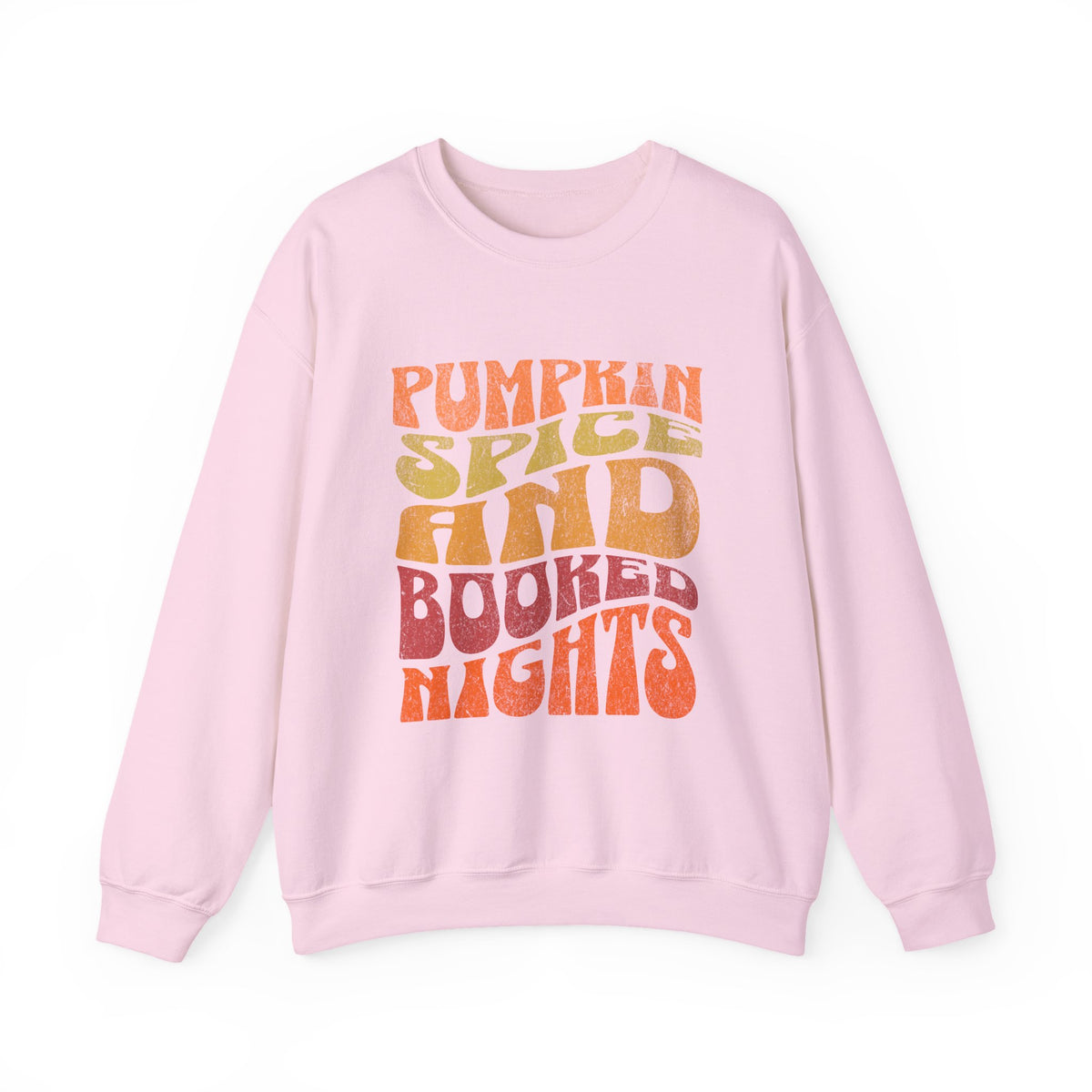 Pumpkin Spice and Booked Nights Sweatshirt | Fall Reading Vibes