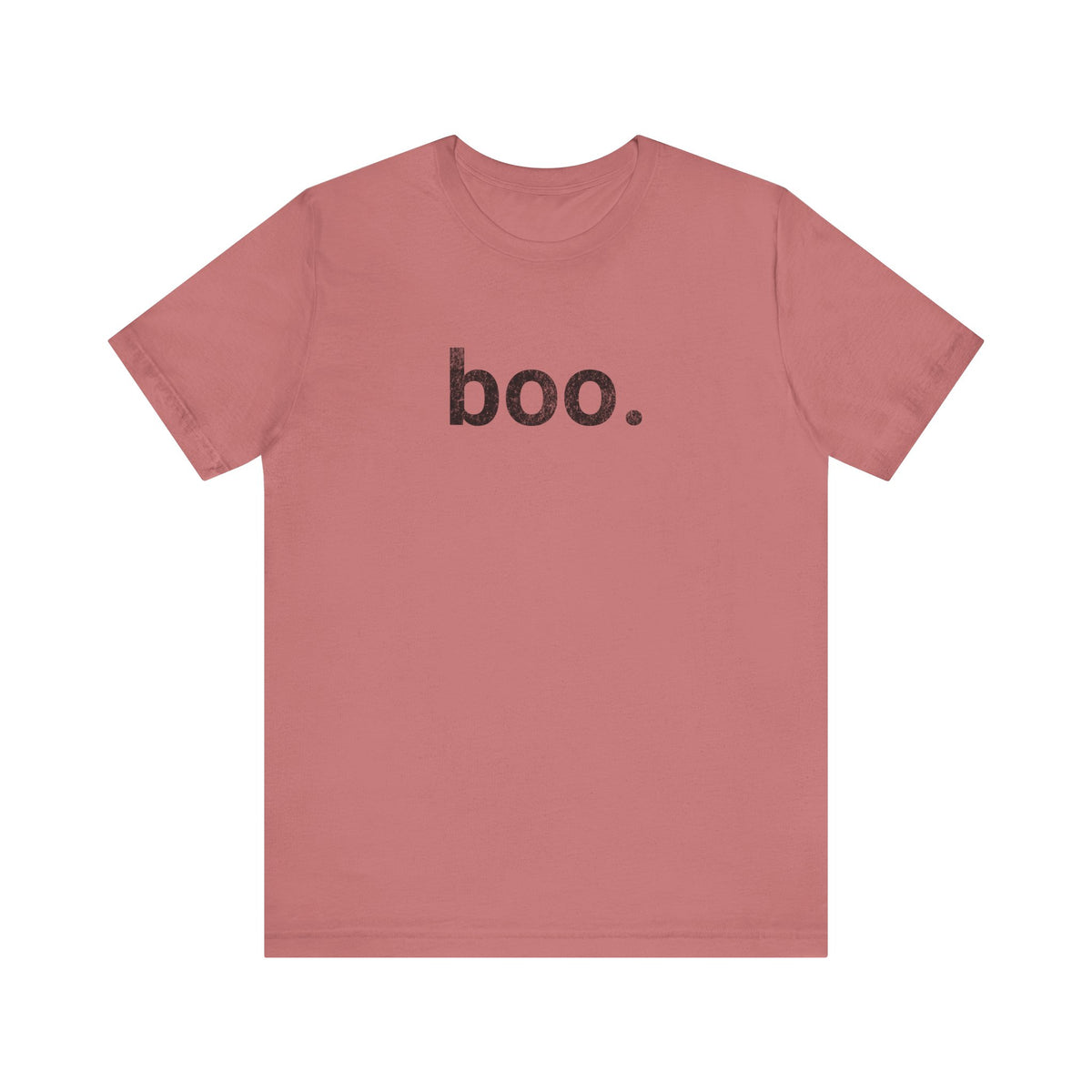 boo Halloween text shirt | T-Shirt