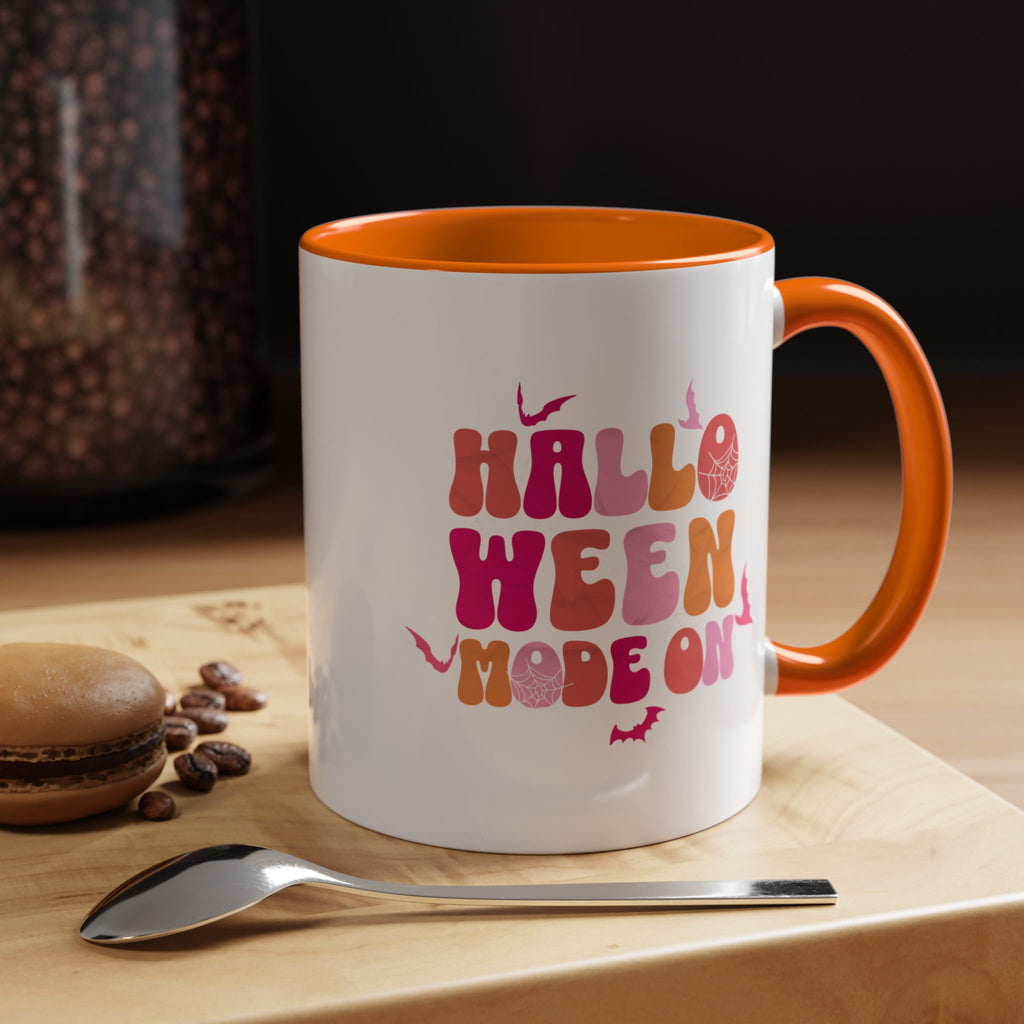 Halloween Mode On mug | Accent Coffee Mug