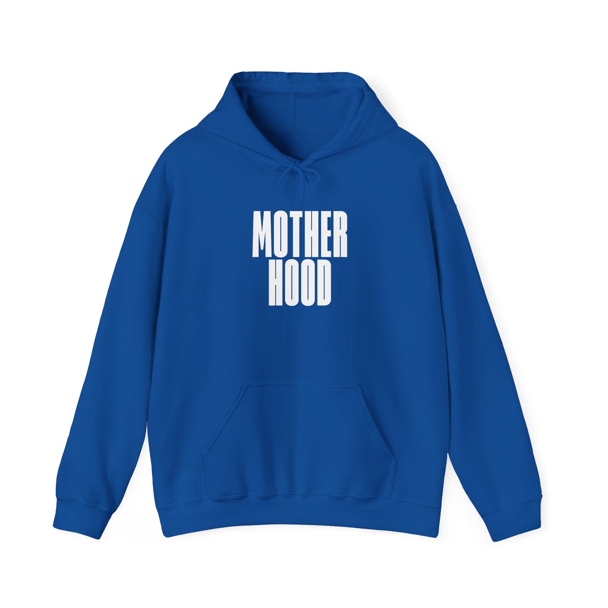 Motherhood bold text Hoodie | Mom graphic sweatshirt