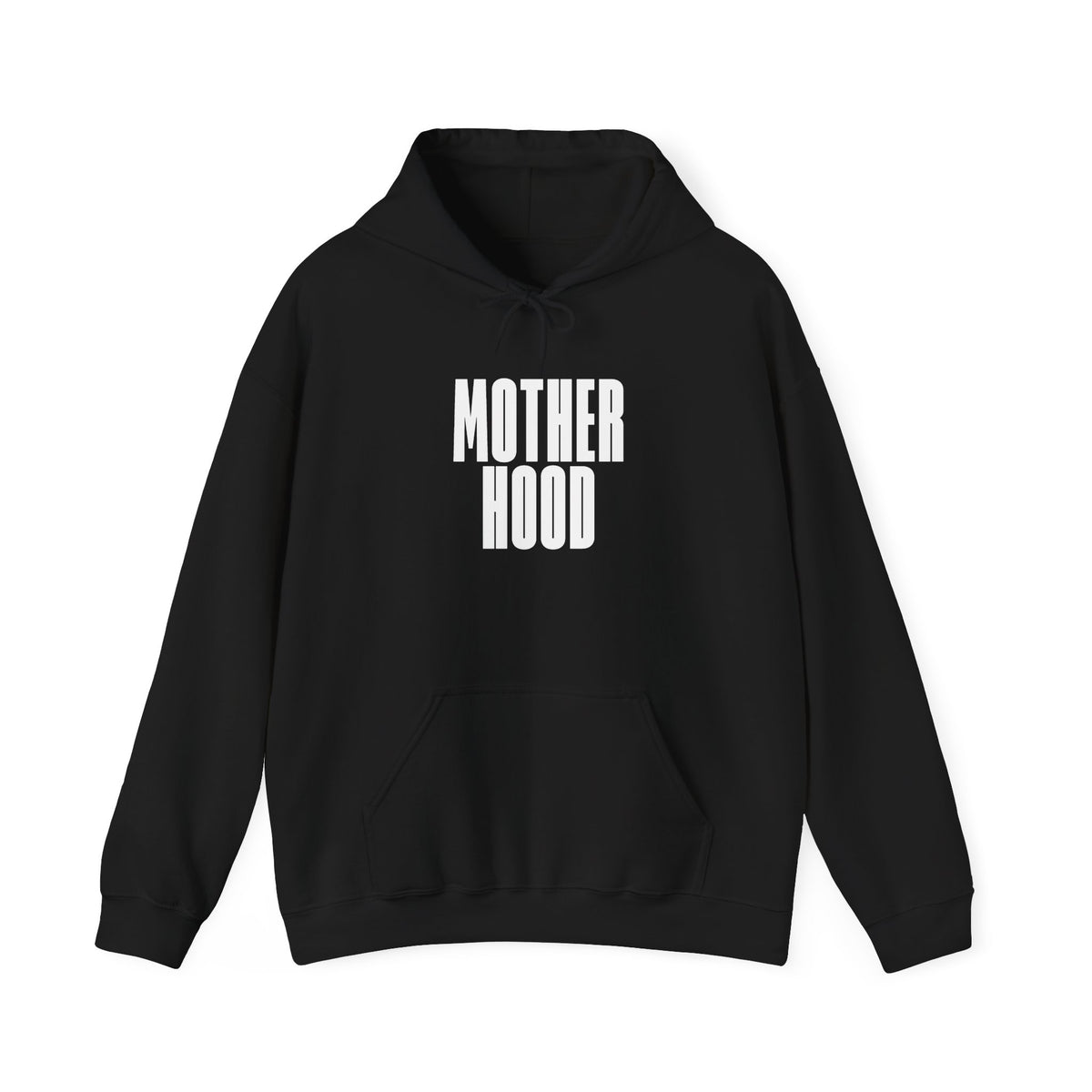 Motherhood bold text Hoodie | Mom graphic sweatshirt