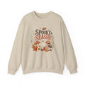 Spooky Season ghost mushrooms autumn leaves sweatshirt | Halloween fall
