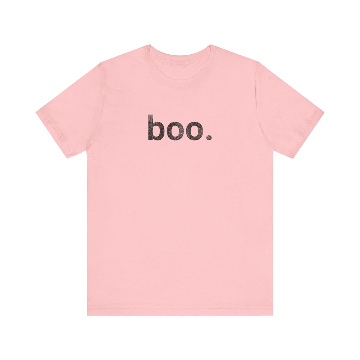 boo Halloween text shirt | T-Shirt