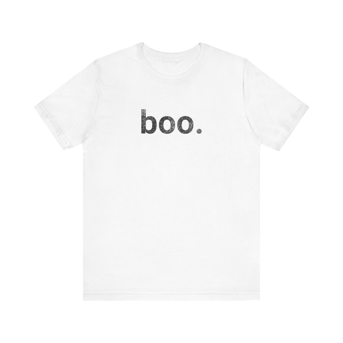 boo Halloween text shirt | T-Shirt