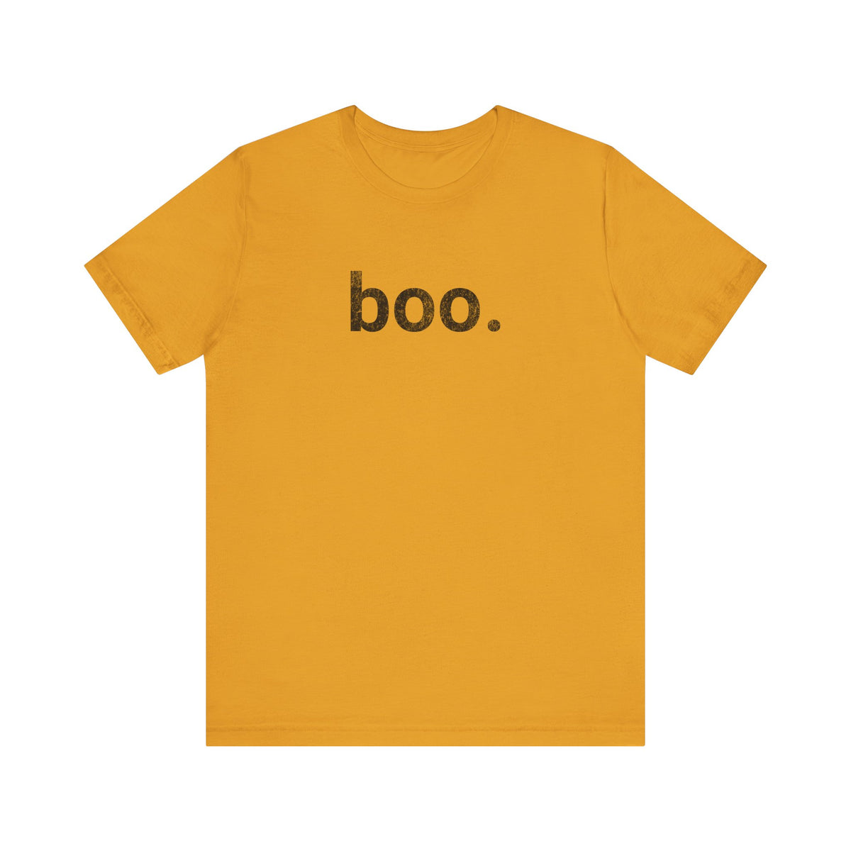 boo Halloween text shirt | T-Shirt