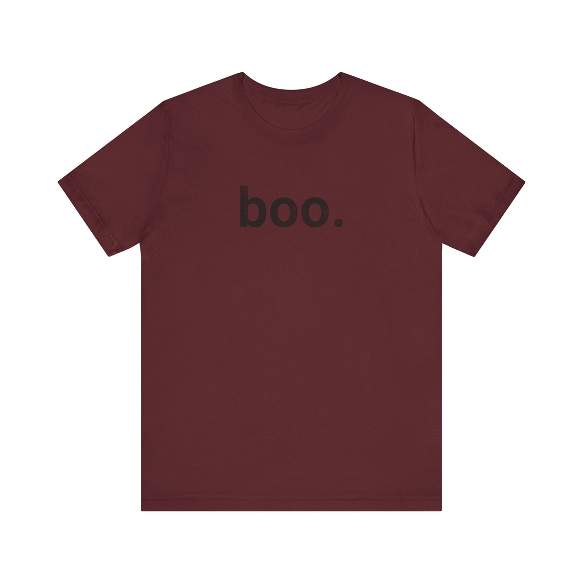 boo Halloween text shirt | T-Shirt