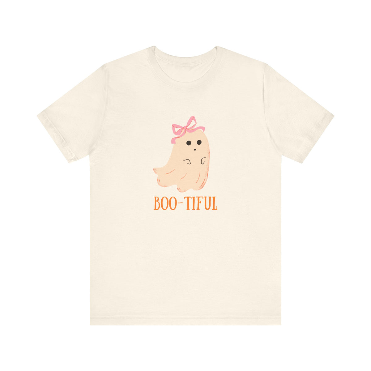 Cute Pastel Ghost Boo-tiful T-Shirt | Halloween Ghost Tee