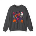 Nurse Halloween Sweatshirt Pediatrics Candy Bandaids Stethoscope Pumpkin Ghosts Bat | Medical Cute