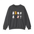 Cute Cat Illustrations Cat Lady Sweatshirt | Cat Lover Crewneck