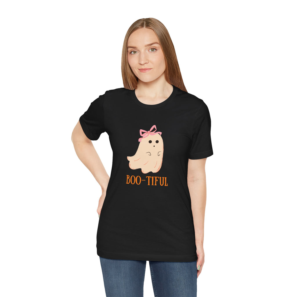 Cute Pastel Ghost Boo-tiful T-Shirt | Halloween Ghost Tee