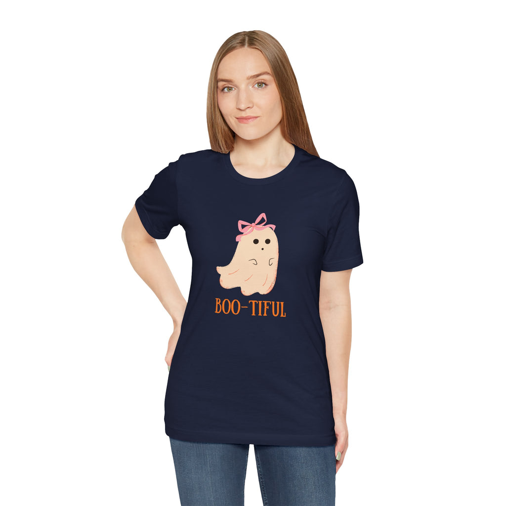 Cute Pastel Ghost Boo-tiful T-Shirt | Halloween Ghost Tee