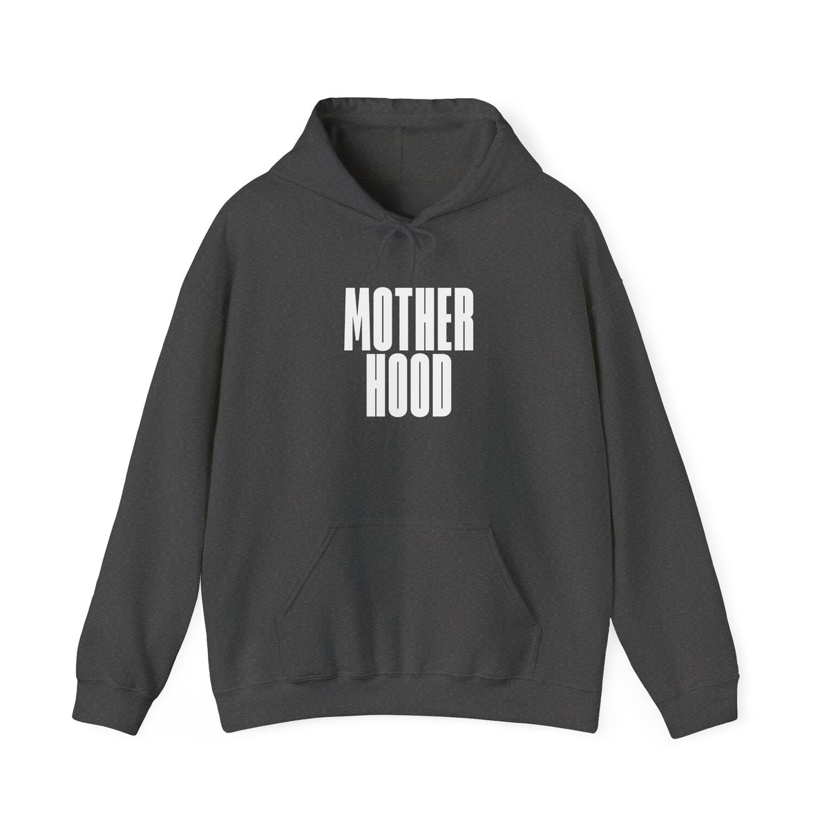 Motherhood bold text Hoodie | Mom graphic sweatshirt