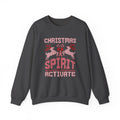 Christmas Sweatshirt Retro Pixel Reindeer Design | Christmas Spirit Activate