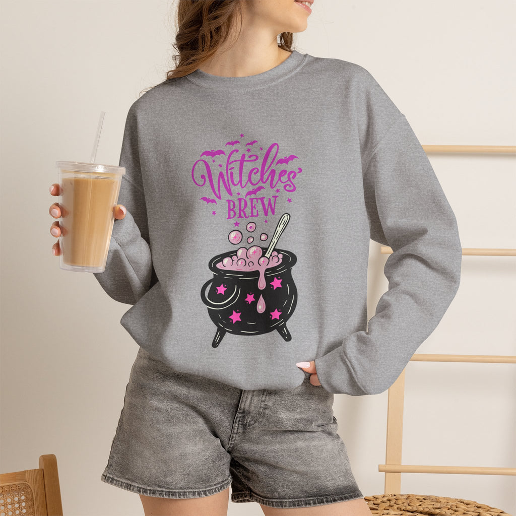 Witches Brew cauldron Sweatshirt | Halloween witchy design
