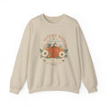 Autumn Days Cozy Ways pumpkin Fall floral crewneck sweatshirt | grateful heart