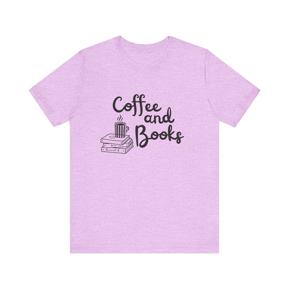 Coffee and Books T-Shirt | Book Lover Tee, Reading Coffee Design