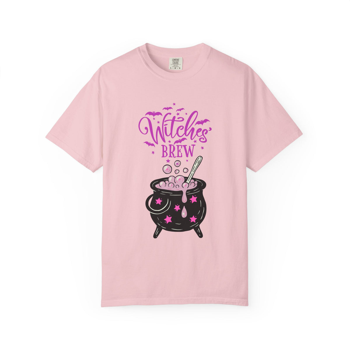 Witches Brew cauldron Comfort Colors T-shirt | Halloween witching potion tee