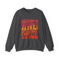 Autumn Vibes and Pumpkin Spice Sweatshirt | Fall Typography Crewneck